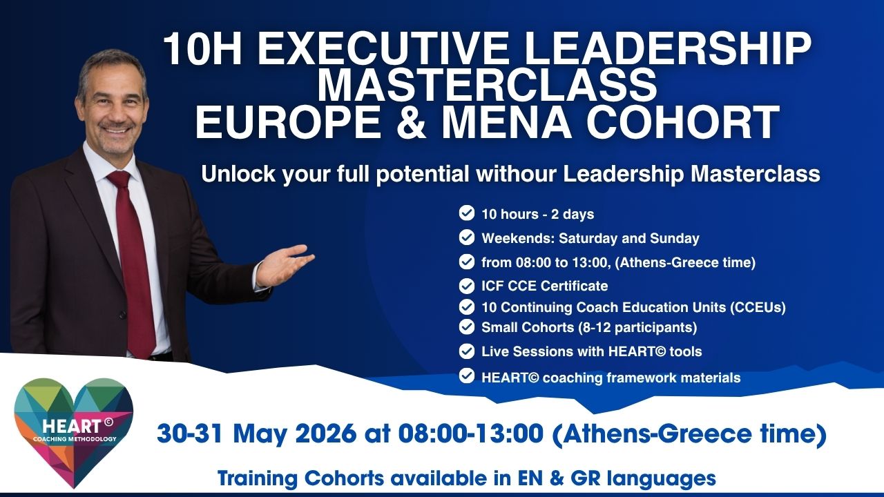 10h Executive Leadership Masterclass Europe & MENA Cohort
